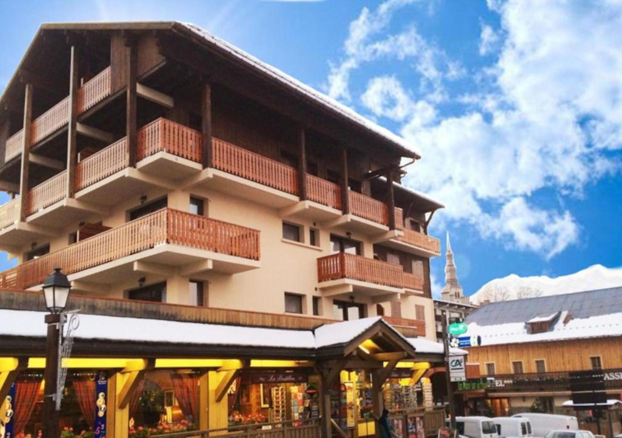 Les Aiguilles De Warens Aparthotel Combloux Exteriör bild