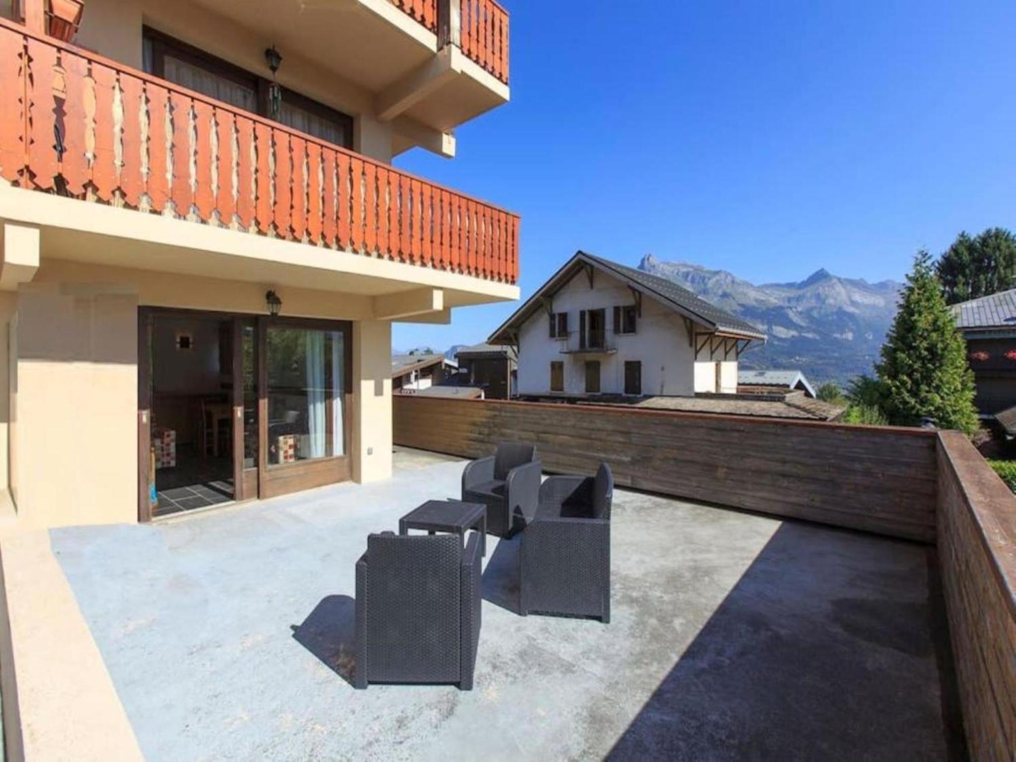 Les Aiguilles De Warens Aparthotel Combloux Exteriör bild