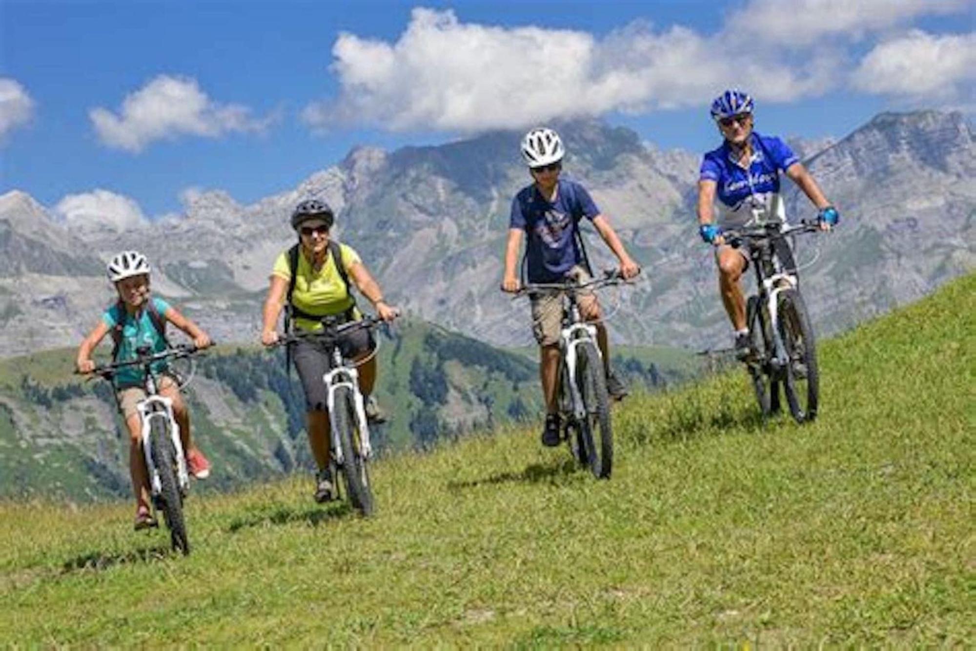 Les Aiguilles De Warens Aparthotel Combloux Exteriör bild