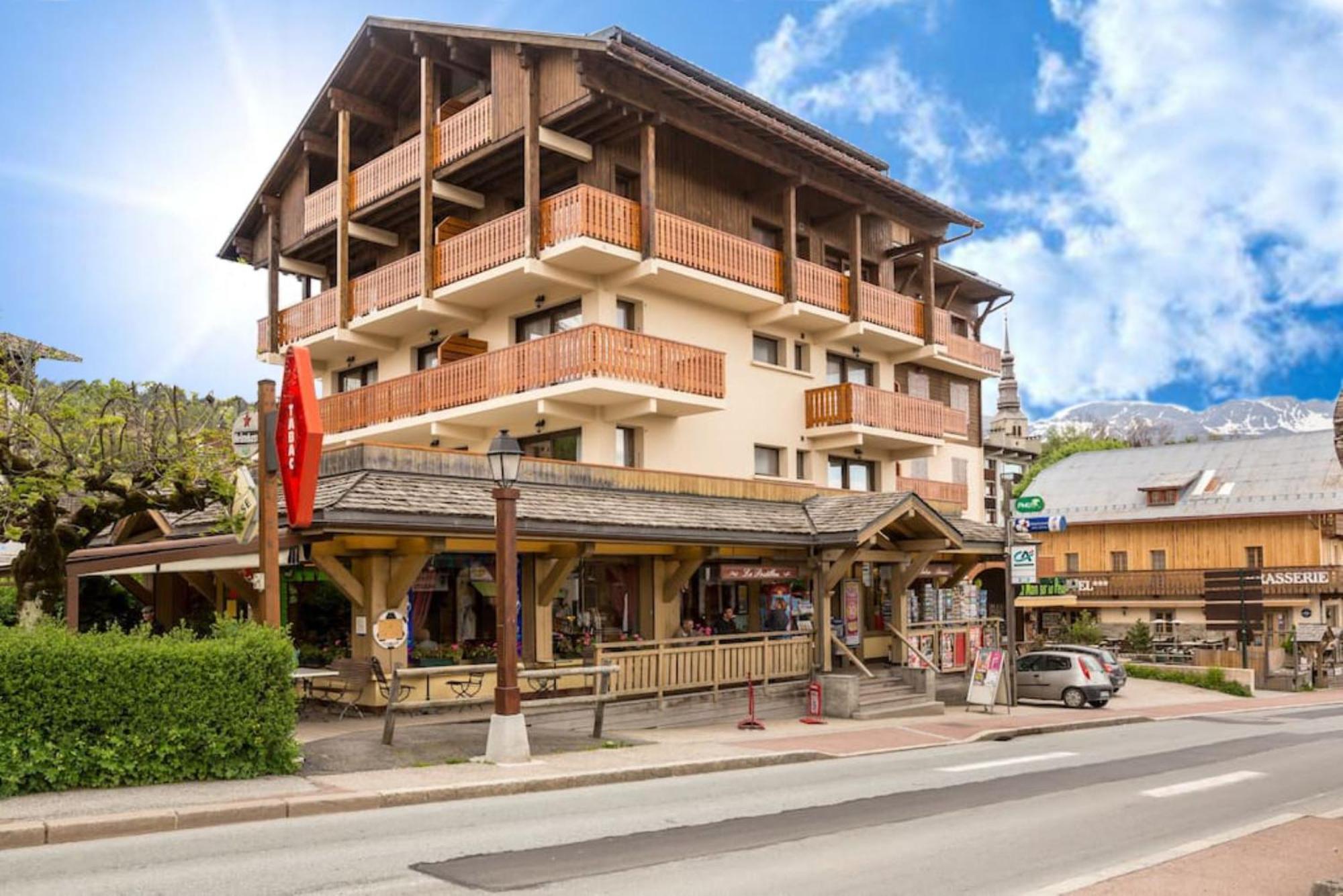 Les Aiguilles De Warens Aparthotel Combloux Exteriör bild