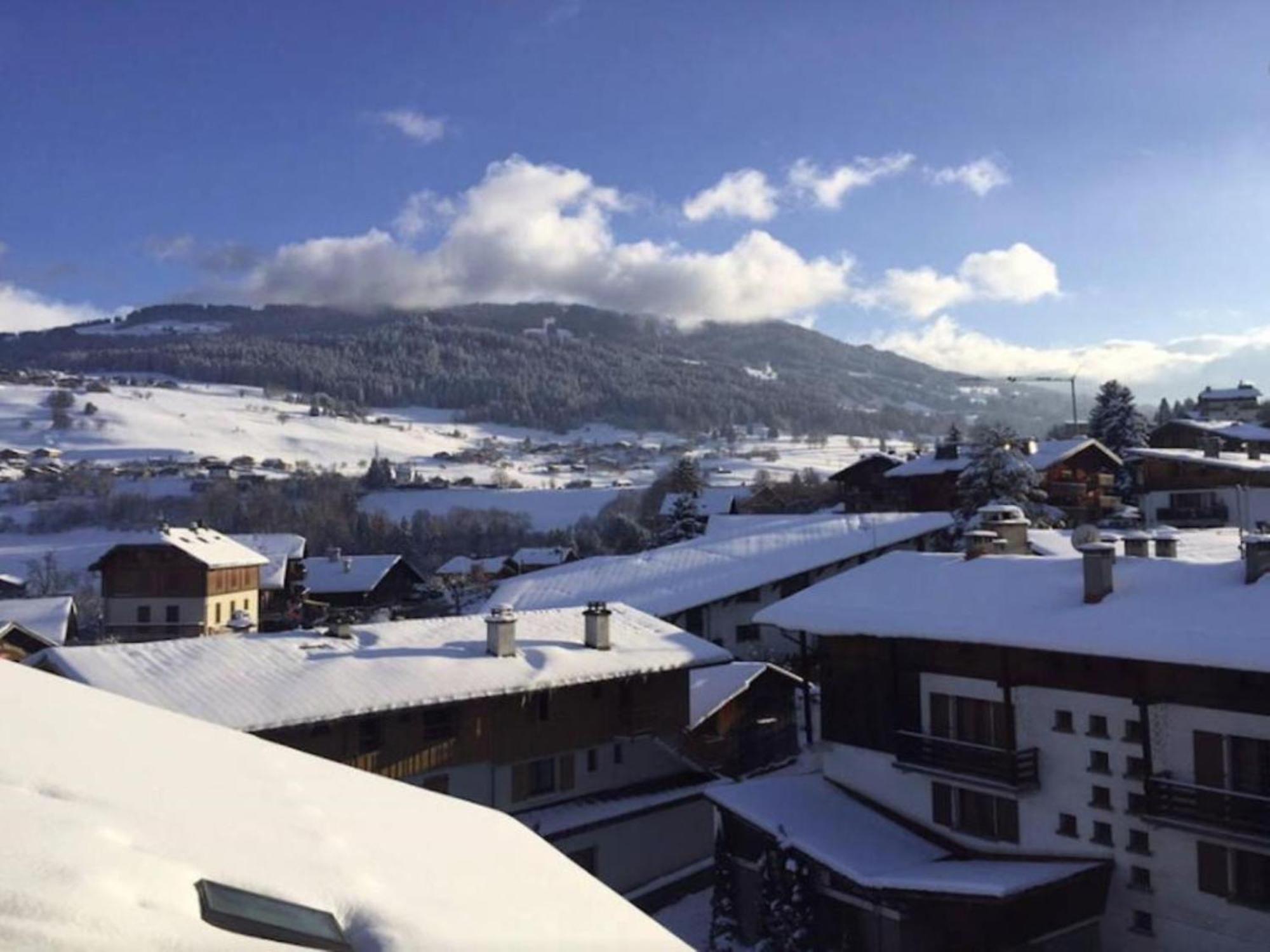 Les Aiguilles De Warens Aparthotel Combloux Exteriör bild